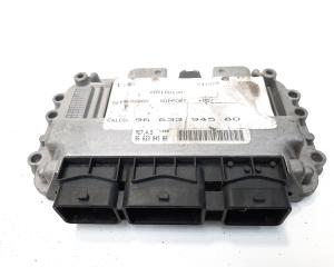 Calculator motor, cod 9663394580, 0261201609, Citroen C4 (I) sedan, 1.6 benz, NFU (idi:549676)