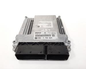 Calculator motor Bosch, cod 7794624, 0281011122, Bmw 3 Coupe (E46), 2.0 diesel, 204D4 (idi:549894)