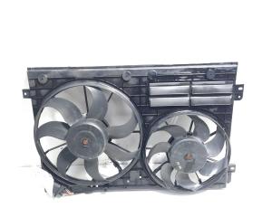 Grup electroventilatoare, cod 1K0121207BC, Vw Passat Alltrack (365) 2.0 TDI, CFF (idi:568407)