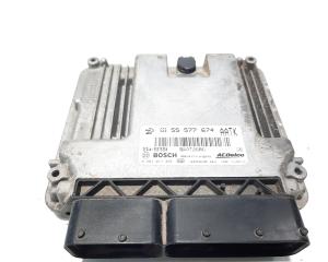 Calculator motor ECU, cod GM55577674, 0281017452, Opel Insignia A Combi, 2.0 CDTI, A20DTH (idi:581049)