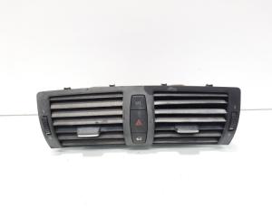 Grila aer bord centrala cu buton avarii, cod 7059189-13, Bmw 1 Coupe (E82) (idi:585340)