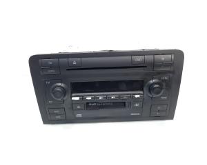 Radio CD, cod 8P0035195, Audi A3 Sportback (8PA) (idi:586328)