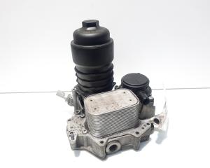 Carcasa filtru ulei cu racitor ulei, cod 78558686, Audi A4 (8EC, B7), 3.0 TDI, ASB (idi:553722)