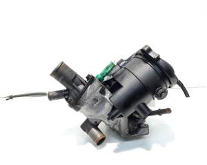 Carcasa filtru combustibil cu corp termostat, cod 9625224180, 9624839210, Fiat Scudo (270), 1.9 diesel, WJY (id:595100)