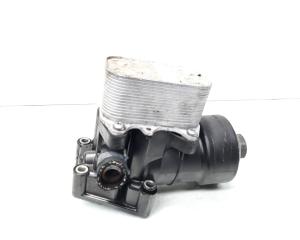 Carcasa filtru ulei cu racitor ulei, cod 03L115389C, 03L117021C, Audi A4 (8K2, B8), 2.0 TDI, CGL (id:596024)