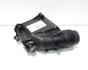 Carcasa filtru ulei cu racitor ulei, cod 7807799, Bmw 3 (F30) 2.0 diesel, N47D20B (id:597073)