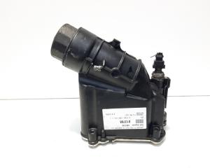 Carcasa filtru ulei cu racitor ulei, cod 7807799, Bmw 3 (F30) 2.0 diesel, N47D20B (id:613768)