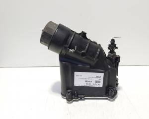 Carcasa filtru ulei cu racitor ulei, cod 7807799, Bmw 3 (F30), 2.0 diesel, N47D20B (id:619705)