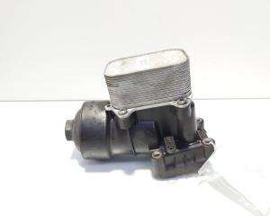 Carcasa filtru ulei cu racitor ulei, cod 03L115389C, 03L117021C, Audi A4 (8K2, B8) 2.0 TDI, CJC (id:626589)