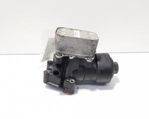 Carcasa filtru ulei cu racitor ulei, cod 03L115389C, 03L117021C, Skoda Octavia 2 Combi (1Z5), 1.6 TDI, CAY (id:628834)