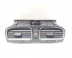 Grila aer bord centrala, cod 5K0815736, 5K0815735, VW Golf 6 (5K1) (id:630061)