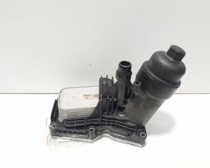 Carcasa filtru ulei cu racitor ulei, cod 70377932, 8507626, Bmw 3 (F30), 2.0 diesel, N47D20C (id:629978)