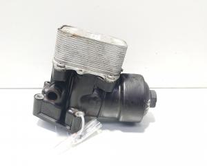 Carcasa filtru ulei cu racitor ulei, cod 03L115389C, 03L117021C, Audi A4 (8K2, B8) 2.0 TDI, CGL (id:631224)