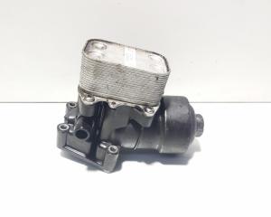 Carcasa filtru ulei cu racitor ulei, cod 03L130755AC, 0445010529, Audi A4 (8K2, B8), 2.0 TDI, CJC (id:633555)