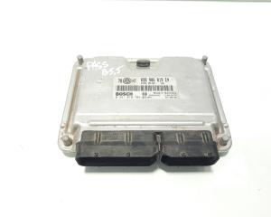 Calculator motor ECU, cod 038906019EN, 0281010705, Audi A4 (8E2, B6) 1.9 TDI, AVF (idi:576615)