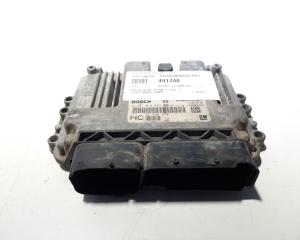 Calculator motor, cod 55566278, 0281014451, Opel Vectra C Combi, 1.9 CDTI, Z19DT (idi:491748)