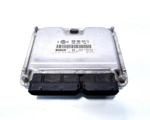 Calculator motor ECU, cod 038906019CJ, 0281010302, VW Bora Combi (1J6), 1.9 TDI, AJM (idi:526867)