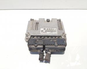 Calculator motor Ecu, cod 03G906021MJ, 0281014045, Vw Golf 5 Plus (5M1) 2.0 TDI, BMM (idi:631463)