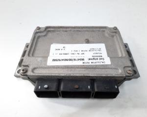 Calculator motor ECU, cod 9654716780, 9654792980, Peugeot 307 CC (3B), 2.0 benz, RFJ (idi:538547)