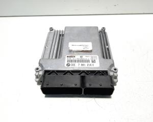 Calculator motor ECU, cod 7801216-02, 0281013050, Bmw 1 (E81, E87), 2.0 diesel, 204D4 (idi:569272)