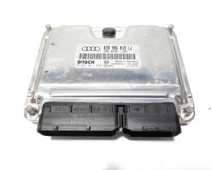 Calculator motor, cod 038906019LJ, 0281011222, Audi A4 Avant (8E5, B6), 1.9 TDI, AVF (idi:483108)