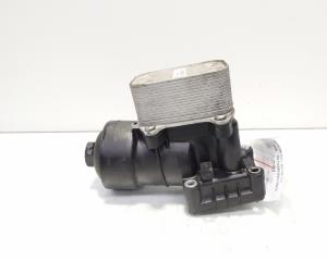 Carcasa filtru ulei cu racitor ulei, cod 03L115389C, 03L117021C, Audi A5 (8T3), 2.0 TDI, CJC (idi:643787)