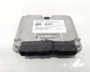 Calculator motor ECU, cod 24417196, 0281010271, Opel Vectra B (38), 2.2 DTI, Y22DTR (id:644581)