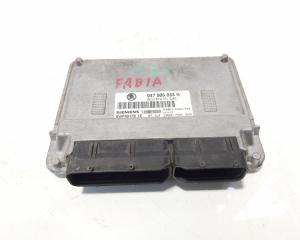 Calculator motor ECU, cod 047906033H , Skoda Fabia 1 (6Y2), 1.4 MPI, AQW (id:644992)