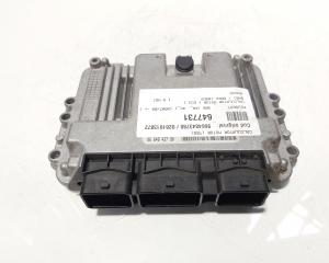 Calculator motor ECU Bosch, cod 9664843780, 0281013872, Citroen C4 (I) sedan, 1.6 HDI, 9HZ (idi:647731)