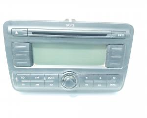 Radio CD, cod 5J0035161A, Skoda Fabia 2 (5J, 542) (idi:650560)