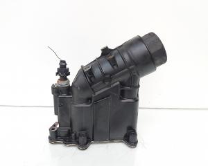 Carcasa filtru ulei cu racitor, cod 70346292, Bmw 3 (E90) 2.0 DIESEL, N47D20A (id:657460)