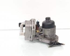 Carcasa filtru ulei cu racitor, cod 9662233480, Citroen C5 (III) 2.2 HDI, 4HS (id:658529)