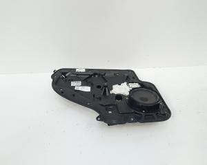 Macara cu motoras usa stanga spate, cod 5K4839729H, 1K0959703AL, VW Golf 6 (5K1) (id:657180)