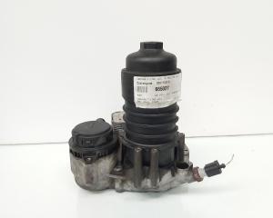 Carcasa filtru ulei cu racitor ulei, cod 059115397L, Audi A6 (4F2, C6), 3.0 TDI, BMK (id:665027)