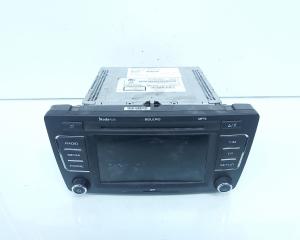 Radio cd cu mp3 si card, cod 1Z0035156G, Skoda Octavia 2 (1Z3) (idi:664695)