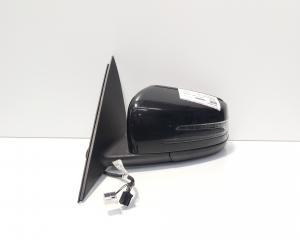 Oglinda electrica stanga cu semnalizare, Mercedes Clasa C (W204), volan pe dreapta, facelift (id:668802)