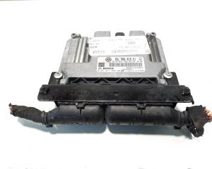 Calculator motor, cod 03L906018HJ, 0281017096, Vw Golf 6 (5K1) 2.0 TDI, CFF (idi:548438)