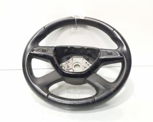 Volan piele cu comenzi, cod 5E0419091AC, Skoda Octavia 3 (5E3) (id:689111)