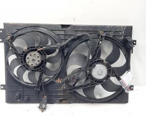 Grup electroventilatoare, cod 1J0121207M, VW Golf 4 Variant (1J5), 1.9 TDI, ATD (idi:689438)