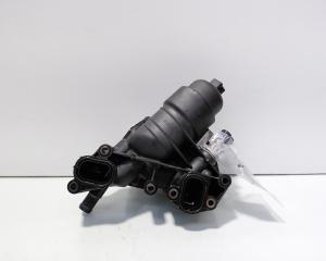 Carcasa filtru ulei cu racitor ulei, cod 152081926R, 70375888, Renault Trafic 3 Autobus (JG_), 1.6 DCI, R9M413 (id:696761)