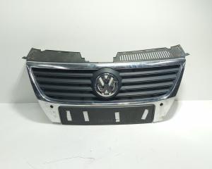 Grila bara fata centrala cu sigla si loc de senzori, cod 3C0853651, VW Passat (3C2) (id:697568)