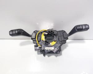 Man semnalizare cu man stergator si spirala volan cu man comenzi radio, cod 4M5T-14A664-AB, Ford Focus 2 Cabriolet (idi:696937)