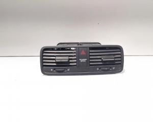 Grila aer bord centrala cu buton de avarii, cod 5L0820951, Skoda Yeti (5L) (id:699382)