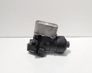 Carcasa filtru ulei cu racitor ulei, cod 03L115389C, 03L117021C, Audi A4 (8K2, B8) 2.0 TDI, CGL (id:704570)