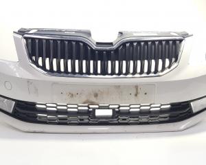 Bara fata cu proiectoare, loc spalatoare far si loc distronic, cod 5E0807221, Skoda Octavia 3 (5E3) (id:706656)