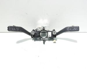 Maneta semnalizare cu tempomat si maneta stergatoare, cod 1K5953521BM, Skoda Superb II (3T4) (id:707974)