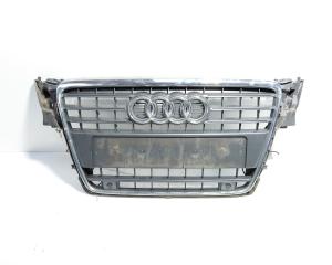Grila bara fata centrala cu sigla, cod 8K0853651, Audi A4 (8K2, B8) (id:709730)