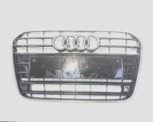 Grila bara fata centrala cu sigla si loc de senzori, Audi A6 Avant (4G5, C7) (id:713634)