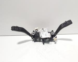 Maneta semnalizare cu tempomat si maneta stergatoare, cod 1K5953521AK, 1K5953502K, Skoda Superb II (3T4) (id:716462)