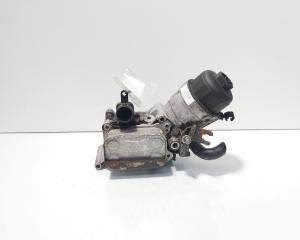 Carcasa filtru ulei cu racitor ulei, cod GM55238292, Opel Astra J 1.3 CDTI, A13DTR (id:717870)